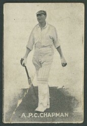 1921-35 scarce cricket cards comprising 1921 McIntyre Bros ...
