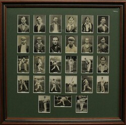 1928-31 cricket card sets comprising Millhoff 'Famous Test ...