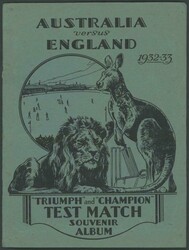 1932 Amalgamated Press 'Australian & English Cricket Stars' complete ...