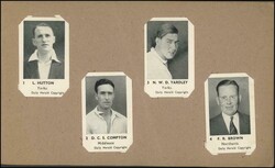 1950 Sporting Publicity (Leeds) 'Cricket Stars' complete set [32], ...