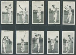 1951-57 cricket sets comprising 1953 Morning Foods 'Test Cricketers' ...