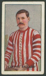 1906-07 Sniders & Abrahams 'Victorian Country Footballers' complete ...