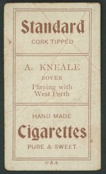 1907 Sniders & Abrahams 'West Australian Footballers' part set [7/56] ...