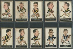 1933 Carreras (Standard Cigarettes) 'Football Series' (Bob Mirams ...