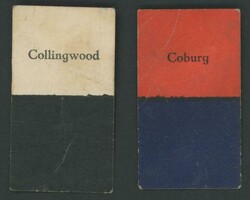 1933 Australian (Giant Brand) Licorice 'Victorian Club Colours' ...