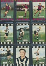 1954 Coles 'Footballers' (Series 2), almost complete set [55/56] ...
