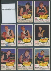 1964-78 Scanlens 'Footballers', part sets in two albums, comprising ...