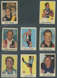 1965 Scanlens 'Footballers', part set [19/36] comprising Nos. 2, 3, 6 ...