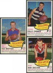 1966 Scanlens 'Footballers', complete set [72], including all 14 ...