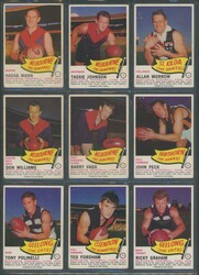 1966 Scanlens 'Footballers', complete set [72], including all 14 ...