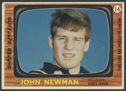 1967 Scanlens 'Footballers', complete set [72], one Poor, mainly ...