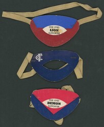 1970s Unknown Issuer 'One Eyed Supporter Eye Patches' part set [6/12] ...