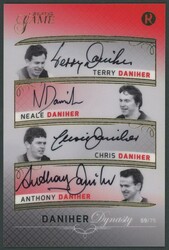 2016 Regal Trading Cards 'Daniher Dynasty', signed by Terry, Neale, ...