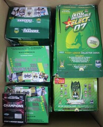 Collection 2003 - 2019 NRL collection of mainly opened boxes, Select ...