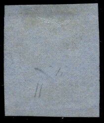1851-55 Laureates 8d yellow-orange on Bluish Paper SG 80, a huge ...