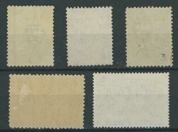 Group on hingeless pages including Kangaroos used to £1 brown & blue ...