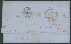 1852 (Oct 2) entire letter headed "72 Collins St East, Melbourne, ...