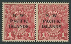 1915-16 on KGV Heads 1d red Fourth Setting a Die I / Die II SG 67/c ...