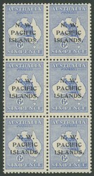 1915-16 on Kangaroos First Watermark 6d ultramarine with the ...