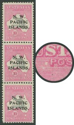 1915-16 on Kangaroos First Watermark 10/- grey & pink SG 84 Fourth ...