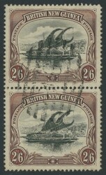 1901-05 British New Guinea Lakatois Rosettes Watermark Horizontal ...