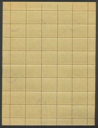 1911-15 Lakatois Monocolours complete sheets of 40 (5x8) comprising ...