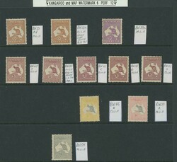 Tidy mint assortment to £1 CofA & 'SPECIMEN' Overprints, 'OS' ...