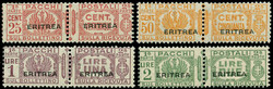 2450: Eritrea - Postage due stamps