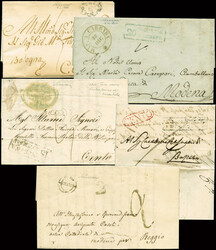 3358: Italia Pre Philately - Covers bulk lot