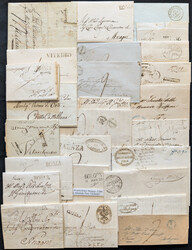 3358: Italia Pre Philately - Covers bulk lot