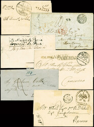 3358: Italia Pre Philately - Covers bulk lot