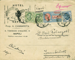 Vitt. Emanuele III - da Napoli a Innsbruck del 17.10.1925 con ...