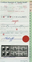 Democratica serie completa di 23 val. in blocchi di 4 - Sassone n ...