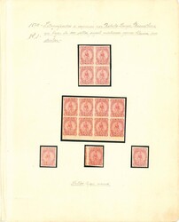 PARAGUAY - FRANCOBOLLI FISCALI, REVENUE STAMPS - coll. in 8 fogli per ...