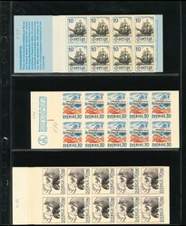 SVEZIA - 2 raccoglitori + custodia: uno con libretti epoca 1951-1976 ...