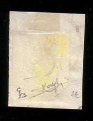 LOMBARDY-VENETIA 1850 I Issue - Typografic Marks Fragment stamped ...