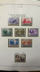 SAN MARINO 1890/2020Insieme formato da una collezione del periodo ...