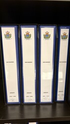 SAN MARINO 1962/2015Collezione del periodo in 4 album. Da esaminareMNH