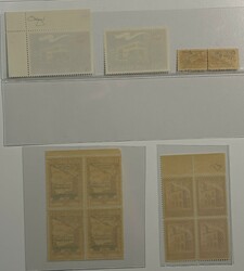 SAN MARINO Insieme formato da una quartine e tre singoli con varietà ...