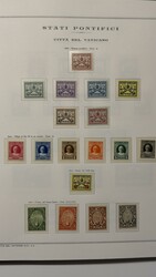 VATICANO 1929/1957 Collezione non completa del periodo con buone ...