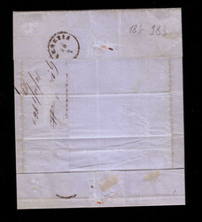 LOMBARDO-VENETO 1861 (14 apr.)Ritagli di Interi Postali Usati Come ...