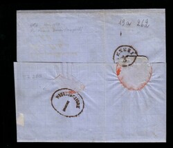 LOMBARDO-VENETO 1864 (11 mag.)Ritagli di Interi Postali Usati Come ...