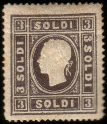 ANTICHI STATI: LOMBARDO-VENETO 1850/1861 Insieme formato da 5 ...