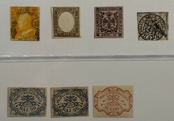 ANTICHI STATI ITALIANI 1852/1864Insieme formato da: Stato Pontificio ...
