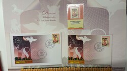 AREA ITALIANA Insieme formato da foglietto "Maccari" non piegato, ...