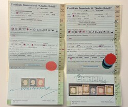 AREA ITALIANA, GRAN BRETAGNA 1820/1934Insieme formato da una serie in ...