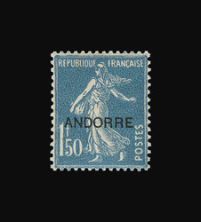 1670: Andorra Französische Post