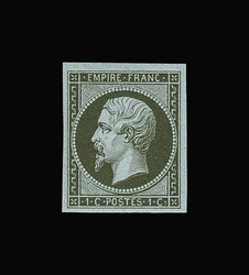 2565015: Frankreich Empire ungezähnt 1853