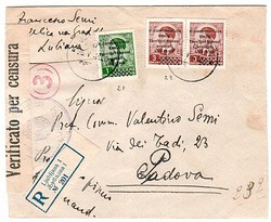 7172: Sammlungen und Posten Italien Besetzte italienische Gebiete