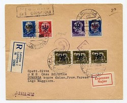 7172: Sammlungen und Posten Italien Besetzte italienische Gebiete - Sammlungen